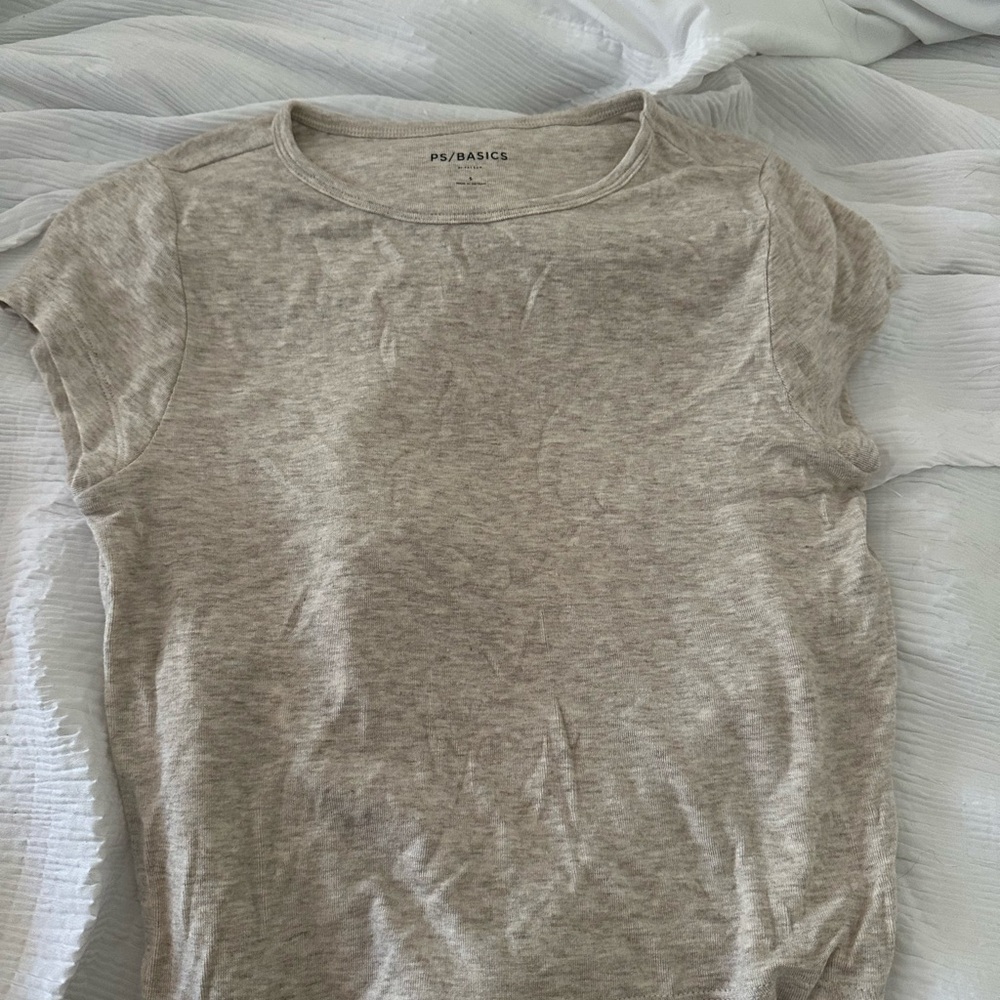 PacSun Basics Gray Short Sleeve Tee